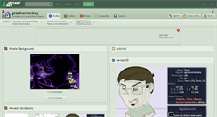 Desktop Screenshot of gelatinemonkey.deviantart.com