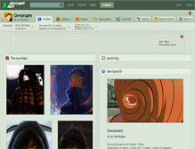 Tablet Screenshot of gwonam.deviantart.com