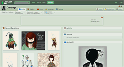 Desktop Screenshot of crampage.deviantart.com