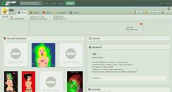 Desktop Screenshot of idic.deviantart.com