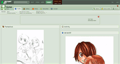 Desktop Screenshot of ecmm.deviantart.com