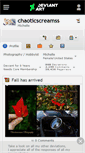Mobile Screenshot of chaoticscreamss.deviantart.com