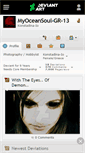 Mobile Screenshot of myoceansoul-gr-13.deviantart.com