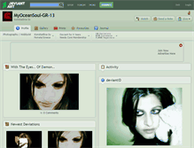 Tablet Screenshot of myoceansoul-gr-13.deviantart.com