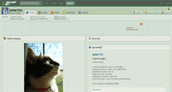 Desktop Screenshot of jotter324.deviantart.com