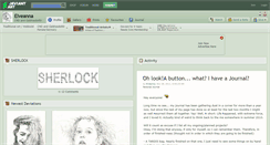 Desktop Screenshot of elveanna.deviantart.com