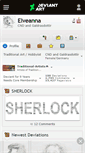 Mobile Screenshot of elveanna.deviantart.com