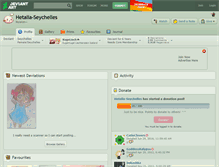 Tablet Screenshot of hetalia-seychelles.deviantart.com