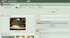Desktop Screenshot of d-warrior35.deviantart.com