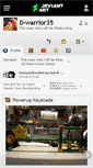 Mobile Screenshot of d-warrior35.deviantart.com