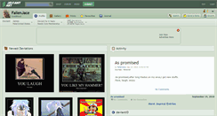 Desktop Screenshot of fallenjace.deviantart.com