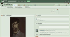 Desktop Screenshot of coreygallagher.deviantart.com