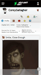 Mobile Screenshot of coreygallagher.deviantart.com