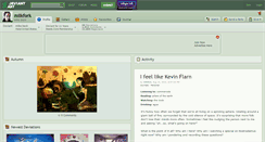 Desktop Screenshot of milkfork.deviantart.com