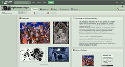 Desktop Screenshot of nightmare-alley.deviantart.com