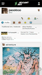 Mobile Screenshot of paookkoo.deviantart.com