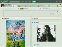 Tablet Screenshot of paookkoo.deviantart.com