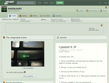 Tablet Screenshot of mocha-swirl.deviantart.com