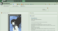 Desktop Screenshot of kitsunekimono.deviantart.com