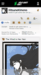 Mobile Screenshot of kitsunekimono.deviantart.com