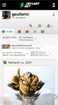 Mobile Screenshot of gaudiamo.deviantart.com