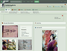 Tablet Screenshot of cielmichaelis16.deviantart.com