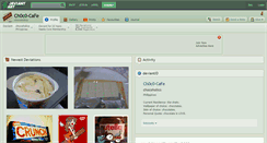 Desktop Screenshot of ch0c0-cafe.deviantart.com
