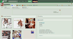Desktop Screenshot of lovelystyle.deviantart.com
