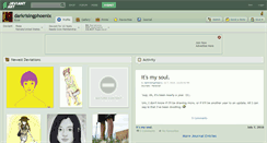 Desktop Screenshot of darkrisingphoenix.deviantart.com