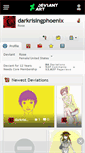 Mobile Screenshot of darkrisingphoenix.deviantart.com