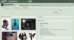 Desktop Screenshot of blackgoblinking.deviantart.com