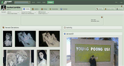 Desktop Screenshot of hookerzombie.deviantart.com