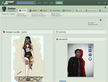 Tablet Screenshot of dsebas.deviantart.com