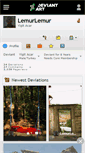 Mobile Screenshot of lemurlemur.deviantart.com