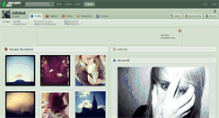 Desktop Screenshot of ch0oket.deviantart.com