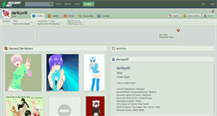 Desktop Screenshot of darklyxlit.deviantart.com