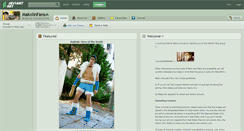 Desktop Screenshot of makolinfans.deviantart.com