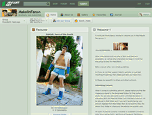Tablet Screenshot of makolinfans.deviantart.com