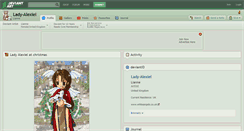 Desktop Screenshot of lady-alexiel.deviantart.com
