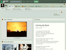 Tablet Screenshot of bza.deviantart.com