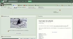 Desktop Screenshot of devfrost2000.deviantart.com