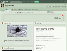 Tablet Screenshot of devfrost2000.deviantart.com