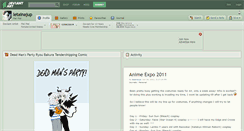Desktop Screenshot of letainajup.deviantart.com