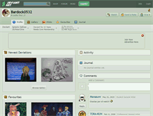 Tablet Screenshot of bardock0532.deviantart.com
