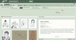 Desktop Screenshot of combalt2.deviantart.com