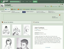 Tablet Screenshot of combalt2.deviantart.com