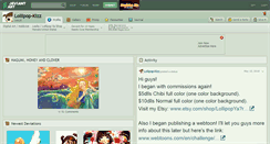 Desktop Screenshot of lollipop-kizz.deviantart.com