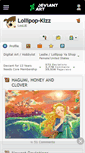 Mobile Screenshot of lollipop-kizz.deviantart.com
