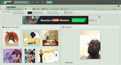 Desktop Screenshot of citynetter.deviantart.com