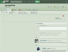 Tablet Screenshot of kannibalpirate.deviantart.com